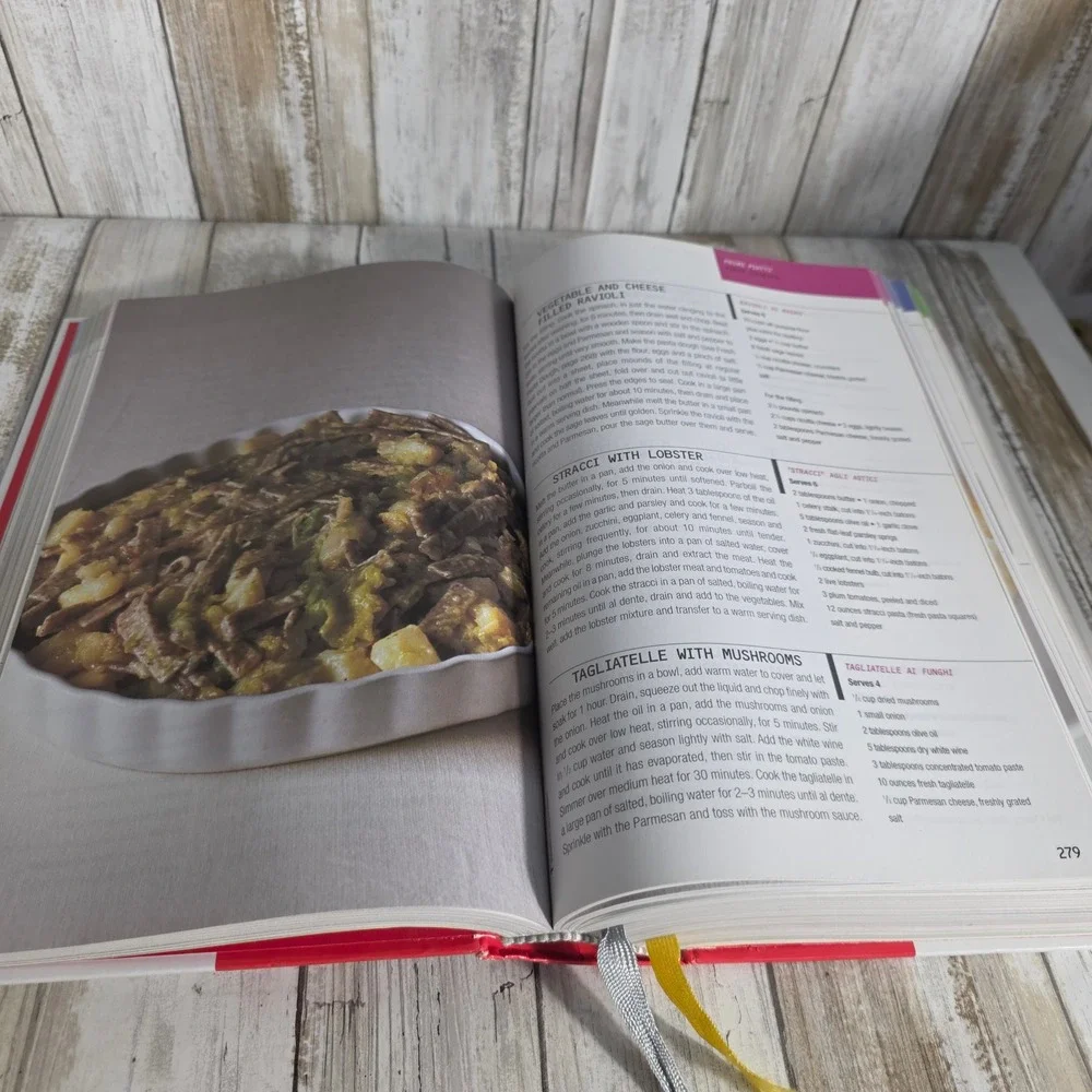 Silver Spoon Phaidon Hardcover Cookbook Authentic Italian Recipes 2005 Edition
